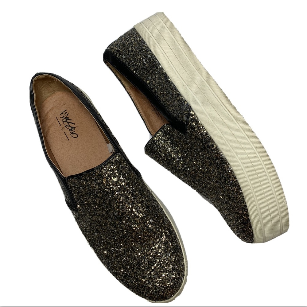 Gold Glitter and Black Pewter Mossimo